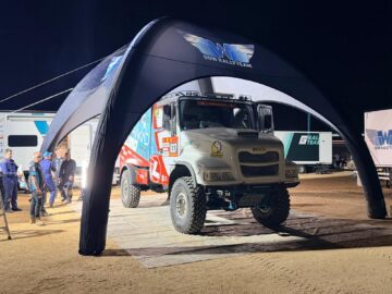 Opblaastent 8 meter DDW rallyteam