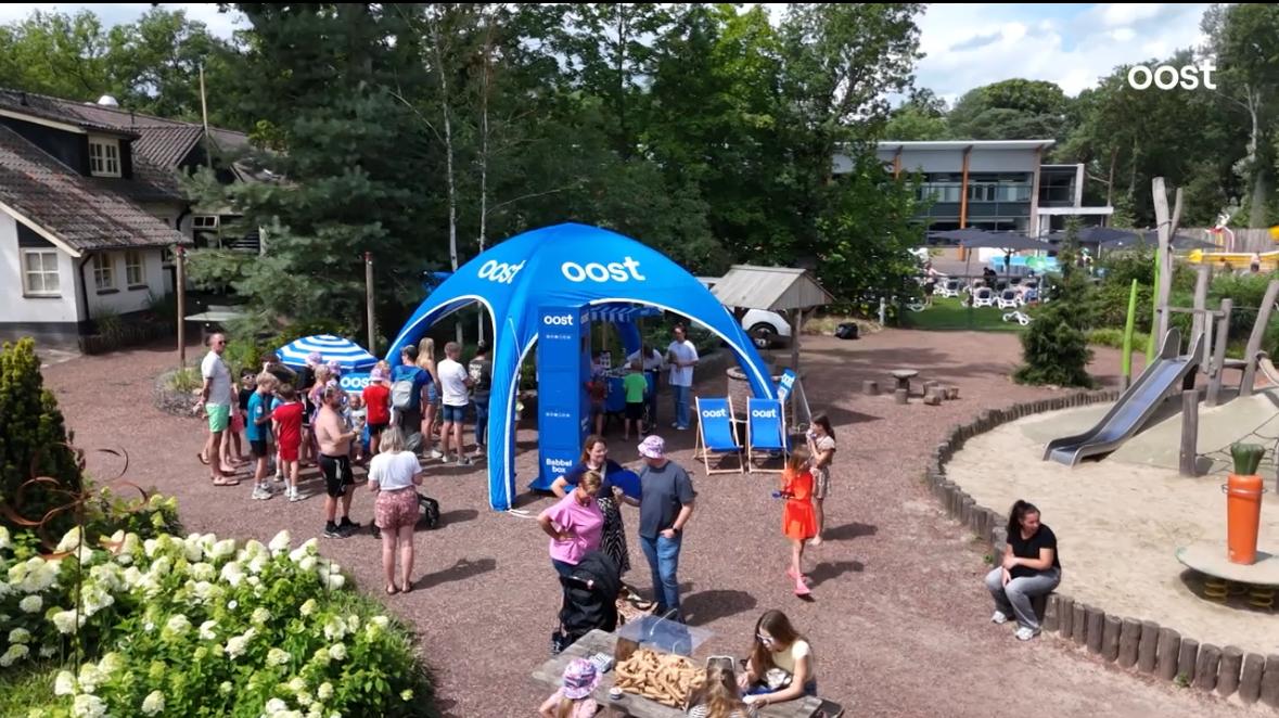 Opblaastent 5 meter RTV Oost