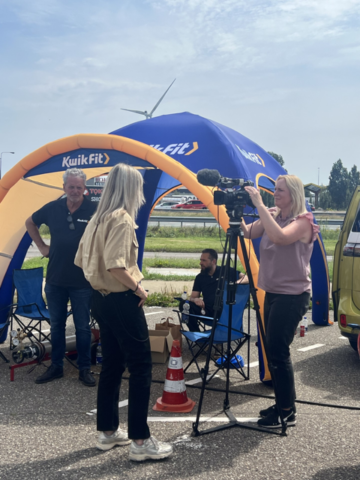 Opblaasbare tent Kwikfit