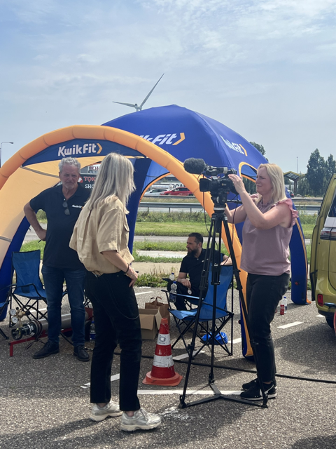 Opblaasbare tent Kwikfit