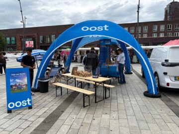 Opblaastent 5 meter RTV Oost