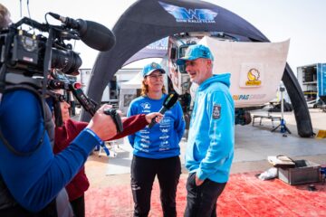 Opblaastent 8 meter DDW rallyteam