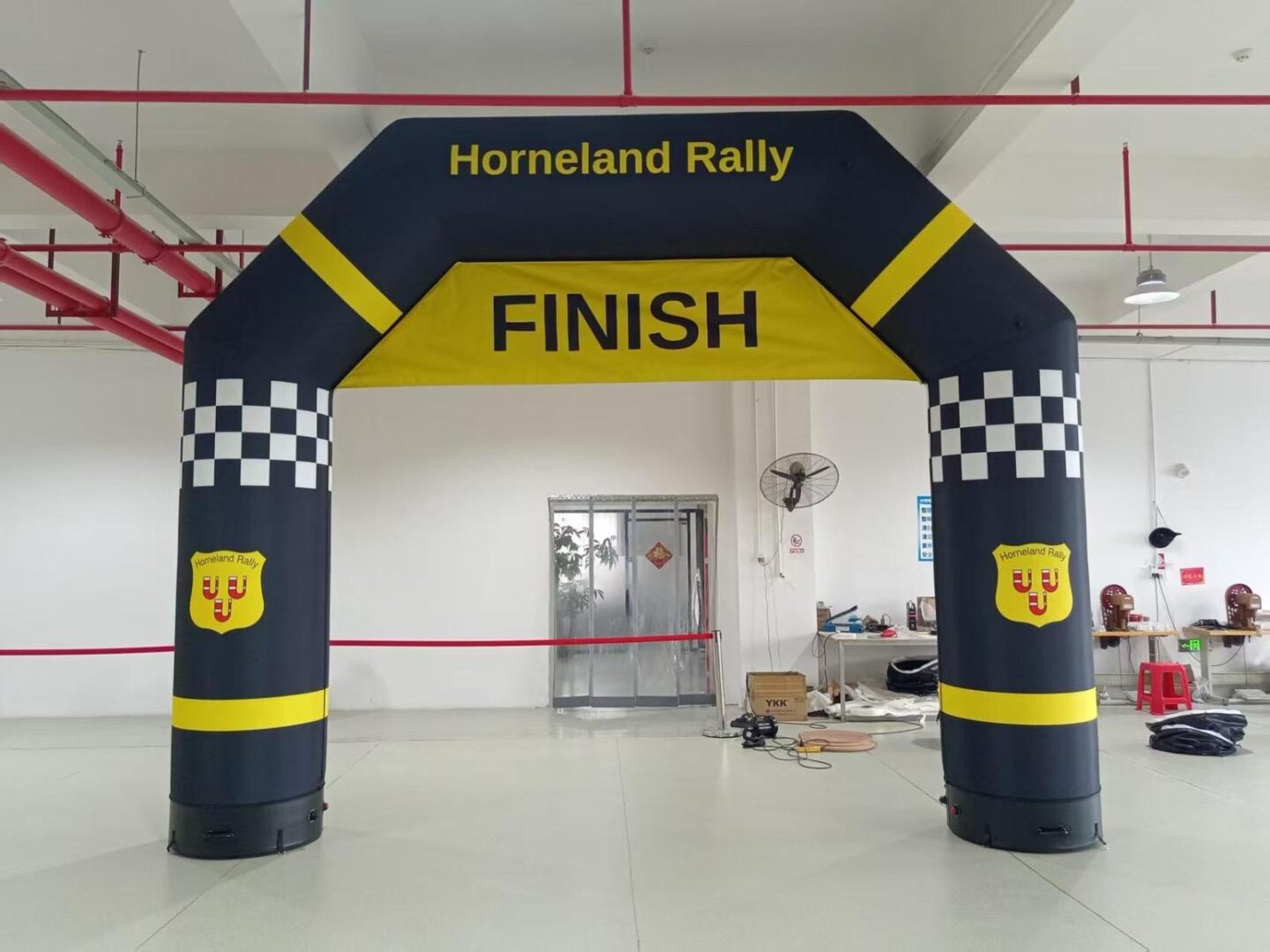 Horneland Rally Luchtdichte Boog