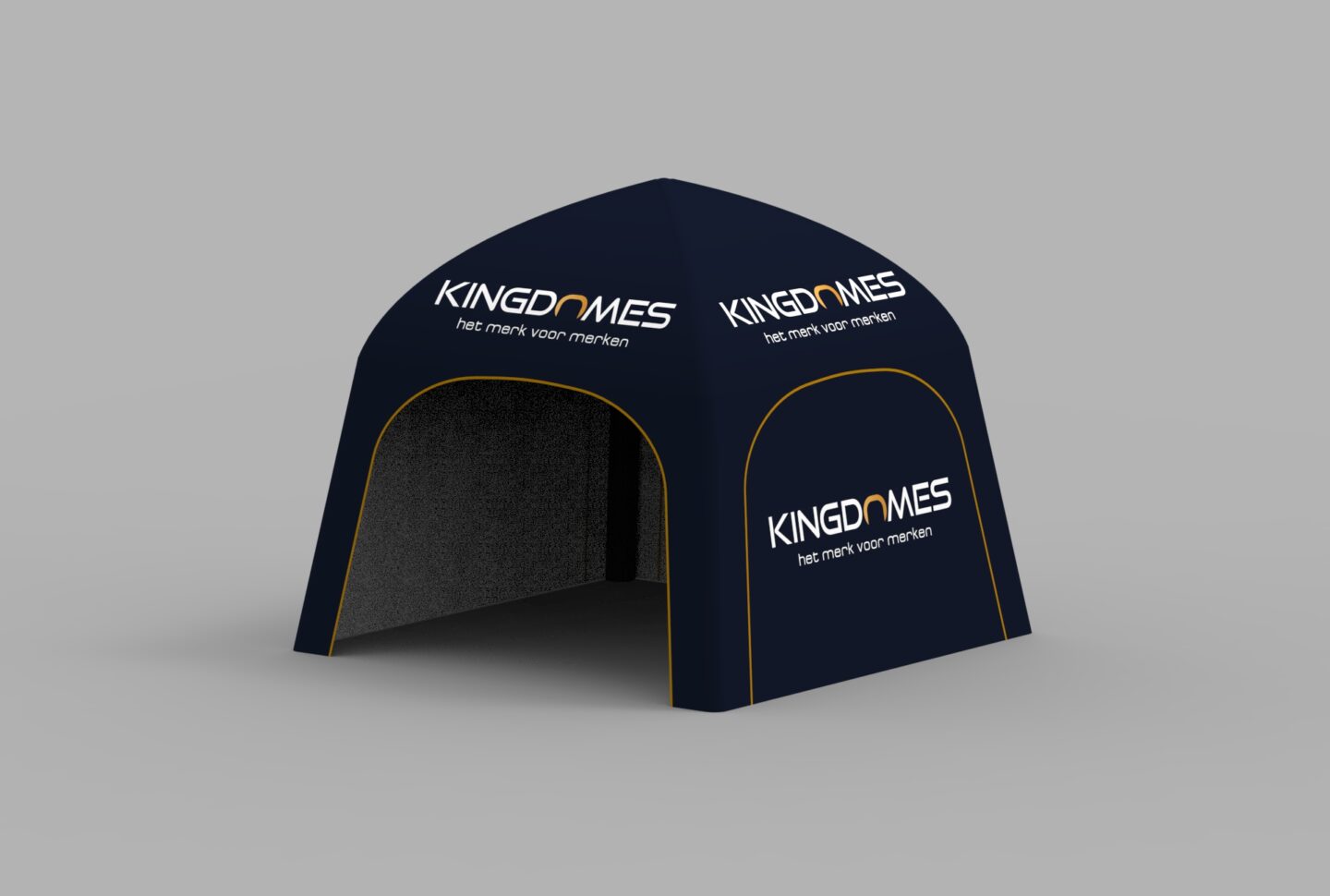 Kingdomes W Opblaastent Tent Render 2