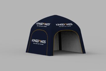 Kingdomes W Opblaastent Tent Render 3