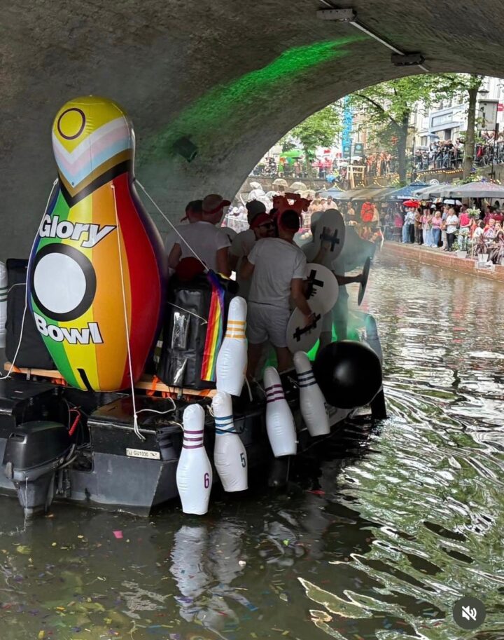 Canal pride custom inflatable