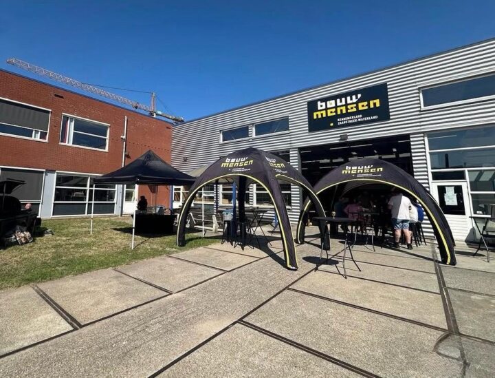Bouwmensen Opblaasbare Tent